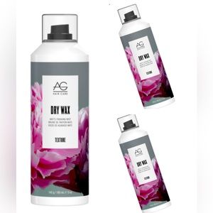 Lot of 3 AG Hair Wax, Hair spray, no frizz, dry wax, texture spray, AG hair care